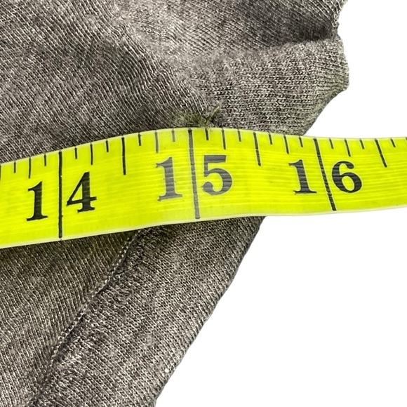 Free People Gray/Taupe Mia Waterfall Ruffle V-Neck Cap Hi-Lo Maxi Dress (XS) - Picture 10 of 15